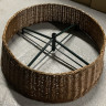 Корзина для декорирования подставки елки 75 х 25 см. натуральная, коричневая. Корзина для декорирования подставки елки 75 х 25 см. натуральная, коричневая.