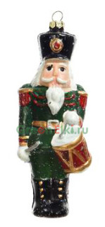 Елочная игрушка Оловянный солдатик 16 см., темно-зеленый, KAEMINGK, арт. 166970/2