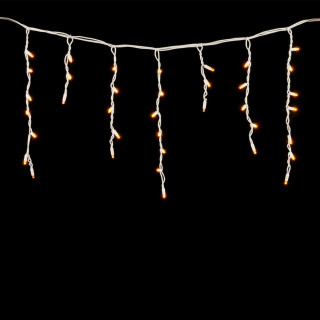 Электрогирлянда Бахрома, каучук, 3,1х0,5 м., бел. пр., желтый, LaitCom, арт. LL120-8-2Y 04-152