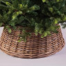 Корзина для декорирования подставки елки 65 х 26 см. натуральная, коричневая. Корзина для декорирования подставки елки 65 х 26 см. натуральная, коричневая.