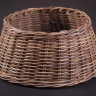 Корзина для декорирования подставки елки 65 х 26 см. натуральная, коричневая. Корзина для декорирования подставки елки 65 х 26 см. натуральная, коричневая.