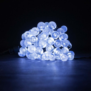 Гирлянда светодиодная Bubble Ball, 100LED, 10 м., белый, LaitCom, арт. PCS-100B-W 18-026