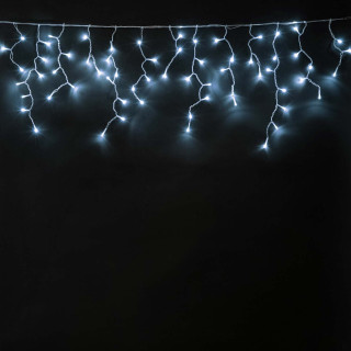 Электрогирлянда Бахрома 3,1х0,5 м. 24V, прозр. пр., белый цв., LaitCom, арт. PIL160-10-1W 02-093