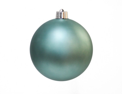 Пластиковый шар 250 мм., голубой, матовый, арт. 1131382