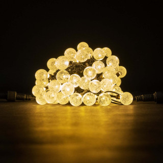 Гирлянда светодиодная Bubble Ball, 100LED, 10 м., теплый белый, LaitCom, арт. PCS-100B-WW 18-027