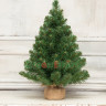 Искусственная сосна Звездная в мешочке 45 см., арт. 10045