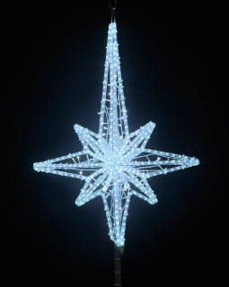 Светодиодная макушка Роза ветров 330 см, белый, 220В, LaitCom, арт. LC-3300WW   