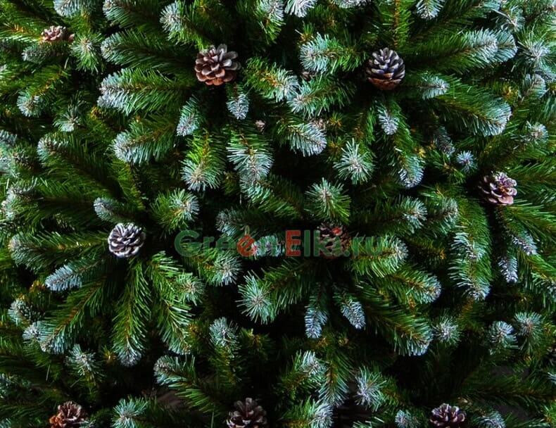 Искусственная ель Императрица заснеженная, в мешочке Triumph Tree 1,2 м, арт. 73977