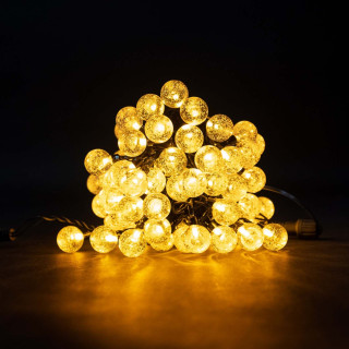 Гирлянда светодиодная Bubble Ball, 100LED, 10 м., желтый, LaitCom, арт. PCS-100B-Y 18-023