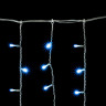 Электрогирлянда Бахрома премиум, 5х0,9 м., силикон. пр., небесно голубой, LaitCom, арт. ECC348-10-2SB 02-070
