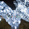 Акриловая светодиодная фигура Олень, 120 см., 120 LED ламп, холодный белый, Kaemingk, арт. 491790