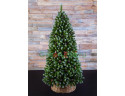 Искусственная ель Императрица заснеженная, с шишками Triumph Tree 1,55 м, арт. 73264