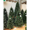 Искусственная ель Императрица заснеженная, с шишками Triumph Tree 1,55 м, арт. 73264