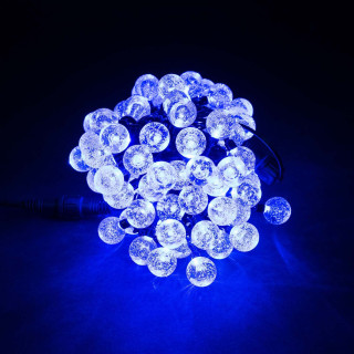 Гирлянда светодиодная Bubble Ball, 100LED, 10 м., синий, LaitCom, арт. PCS-100B-B 18-025