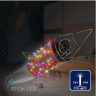 Светодиодная гирлянда Rich LED 10 м, 100 LED, 24 В, соединяемая, мульти, мерцающая, прозрачный провод, арт. RL-S10CF-24V-T/M