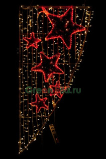 Светодиодная консоль Звездный путь, 200х100 см, 220V  