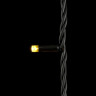 Светодиодная нить, 10 м., 75 LED, 220V, каучук, черн. пр., шампань, Laitcom, арт. LL75-1-2CH  04-186