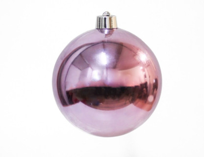 Пластиковый шар 250 мм., сиреневый, глянцевый, арт. 1112711-01