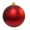 Новогодний шар 300 мм, красный матовый, арт. 1131303