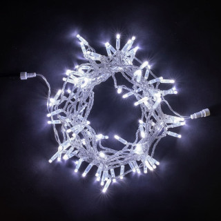 Светодиодная нить с колпачком, 10 м., 220-230V, прозр. пр., белый, LaitCom, арт. PST100CAP-10-2W 05-230