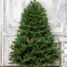 Искусственная ель Графская премиум 240 см., 850 теплых-белых Led ламп, арт. 137240