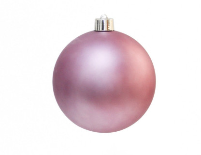 Пластиковый шар 250 мм., сиреневый, матовый, арт. 1135092