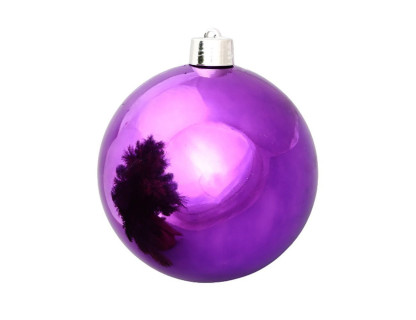 Пластиковый шар 250 мм., фиолетовый, глянцевый, арт. 1135143
