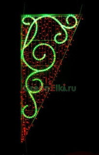 Светодиодная консоль Узор-1, 200х100 см, 220V  