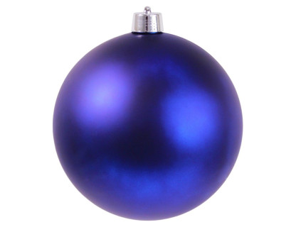 Новогодний шар 300 мм., синий, матовый, арт. JNPM-30-B