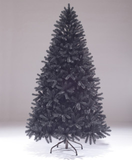 Искусственная ель Фэнтази чёрная 270 см., 100% литые ветки арт. ФЧ-270