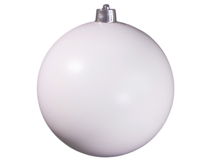 Новогодний шар 300 мм., белый, матовый, арт. JNPM-30-W