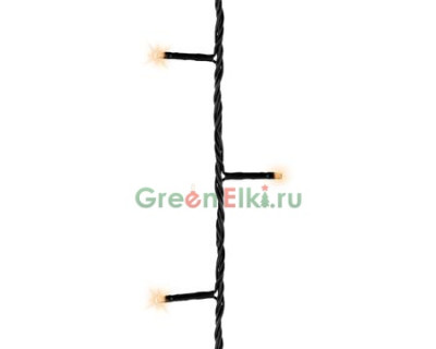 Светодиодная гирлянда с контроллером 13.5 м., 180 LED ламп, классический теплый, Kaemingk, арт. 159879