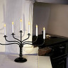 Декоративный светильник Brede 50х59 см, 7 LED лампочек, черный, арт. 114-96
