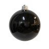 Пластиковый шар 250 мм., черный, глянцевый, арт. 1112708-01