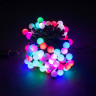 Гирлянда светодиодная Fiesta medium ball, RGB, 100LED, 10 м., LaitCom, арт. MB100-1-2RGB 18-007