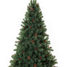 Искусственная сосна Новогодняя сказка с шишками и ягодами 240 см., арт. 15240