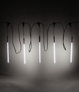 Гирлянда Тающие сосульки, 24V, 5х0.3м, 240LED, белый, LaitCom, арт. CCL240-10-1W 15-015