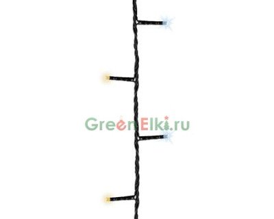 Светодиодная гирлянда с контроллером 18 м., 240 LED ламп, теплый и холодный белый, Kaemingk, арт. 494097