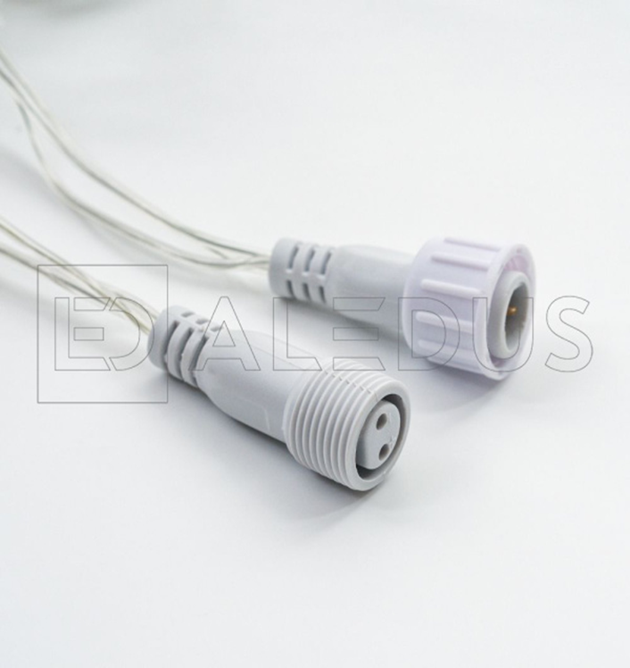 Электрогирлянда Бахрома ALEDUS 3x0.5 м, прозрачный провод, ПВХ, белый, арт. i-TP-3x0.5M-W