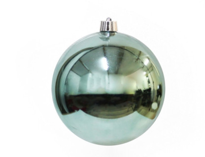 Пластиковый шар 300 мм., голубой, глянцевый, арт. 1131296