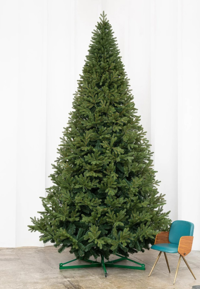 Искусственная ель Дворцовая 3 м., Литая хвоя + ПВХ