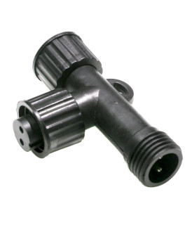 Разветвитель для каучуковых гирлянд, 2х1, LaitCom, арт. LLR12-1 04-053