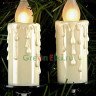 Светодиодная гирлянда на клипсе Тающая свеча 7.5 м., 16 LED ламп, теплый, Kaemingk, арт. 490830