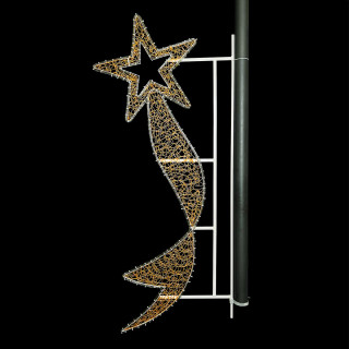 Светодиодная консоль Факел, 75х200 см., тепло белый, 220V, LaitCom, арт. LC-13412