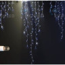 Светодиодная бахрома Rich LED длинная, 2.4*2.2 м, влагозащитный колпачок, мерцающая, белая, белый провод, арт. RL-i2.4*2.2F-CW/W