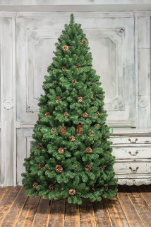 Искусственная ель Снежная королева зеленая 150 см., арт. 32150