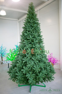Ель интерьерная Европейская премиум 3.5 м, ПВХ-пленка + резина