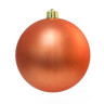 Пластиковый шар 300 мм., оранжевый, матовый, арт. 1131308