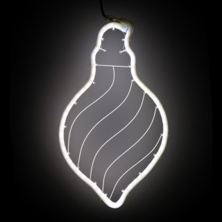 Светодиодная акриловая фигура Шар, модель №1, белый, LaitCom, арт. HFS1-2W 13-060