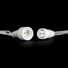 Светодиодная нить, 10 м., 75 LED, каучук, бел. пр., белый, Laitcom, арт. LL75-8-1W 04-112